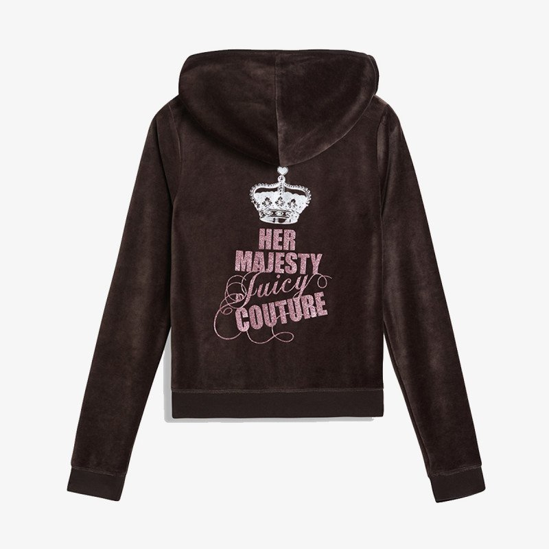 JUICY COUTURE HER MAJESTY ROBYN HOODIE