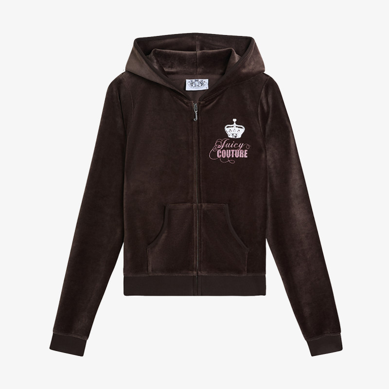 JUICY COUTURE HER MAJESTY ROBYN HOODIE