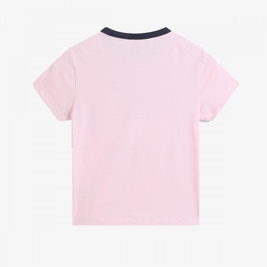 JUICY COUTURE COLLEGIATE SPORTS RINGER TSHIRT 