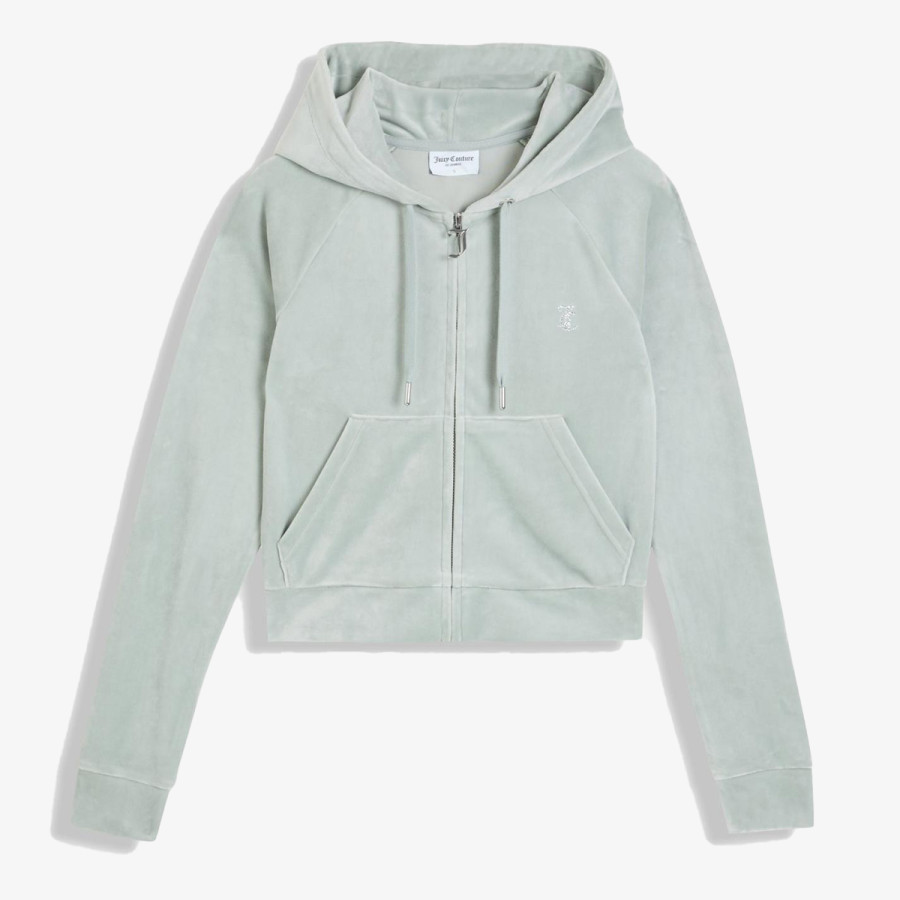 JUICY COUTURE MADISON OUTLINE HOODIE WITH DIAMANTE BRA 