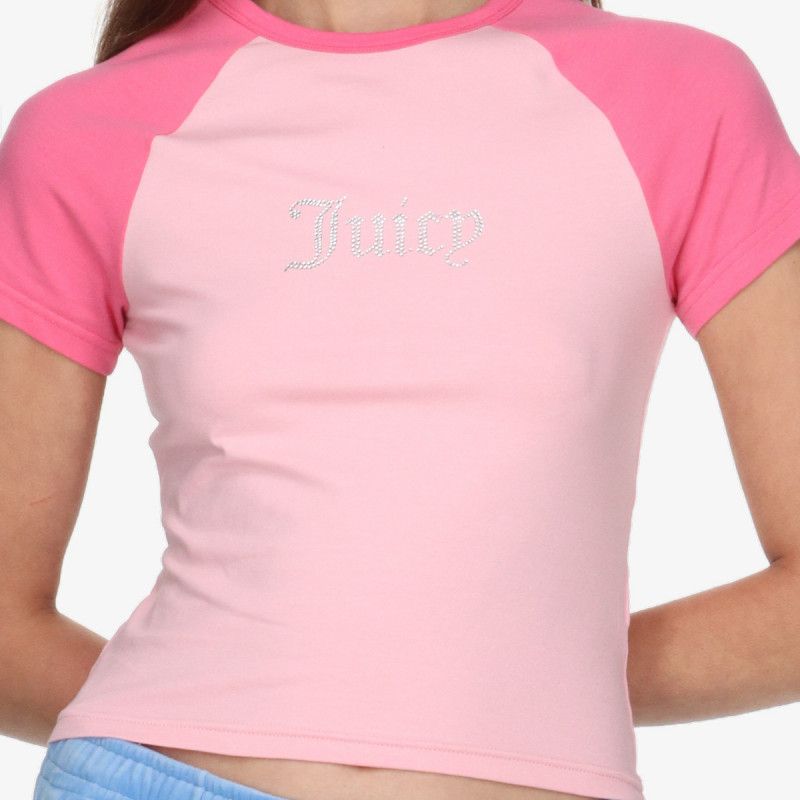 JUICY COUTURE CONTRAST RAGLAN 