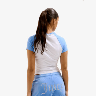 JUICY COUTURE CONTRAST RAGLAN 