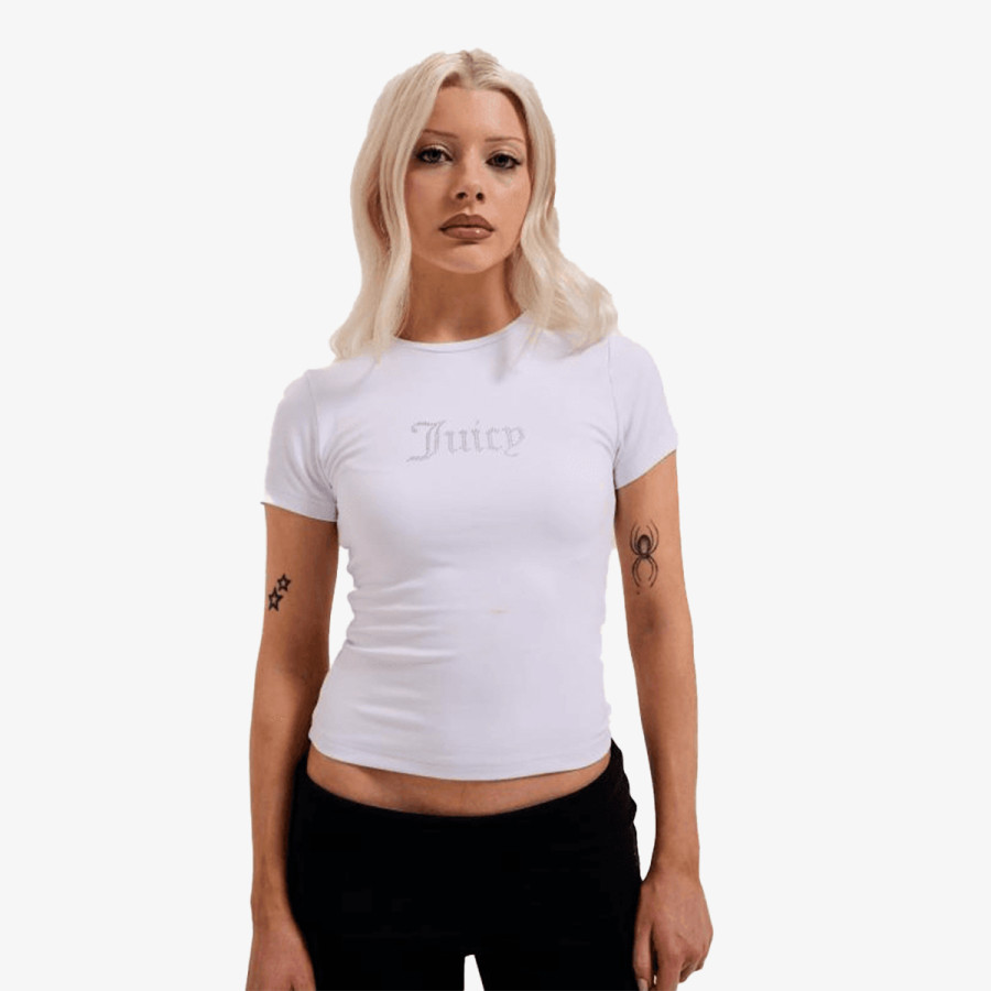 JUICY COUTURE ESME FITTED TEE 