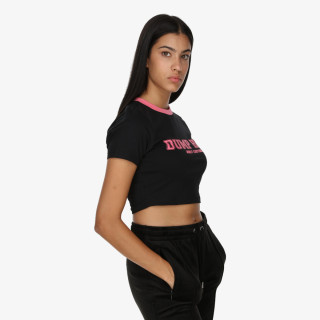 JUICY COUTURE DUMP HIM <br />
CROP SOPHIE TEE 