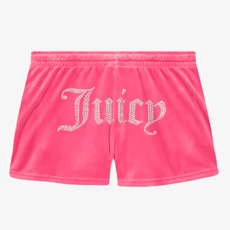 JUICY COUTURE TAMIA OUTLINE SHORTS 