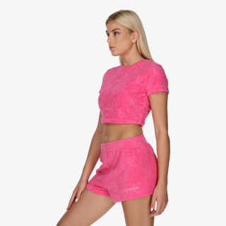 JUICY COUTURE SOPHIE TOWELLING CROP TOP 