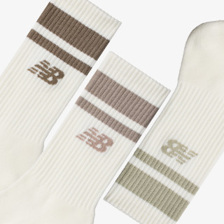 NEW BALANCE Everyday Stripe Midcalf 3 Pack 
