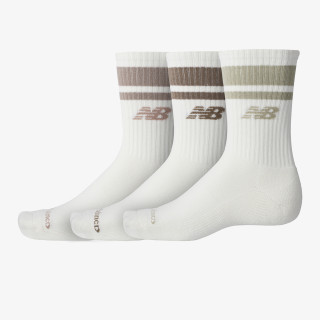 NEW BALANCE Everyday Stripe Midcalf 3 Pack 