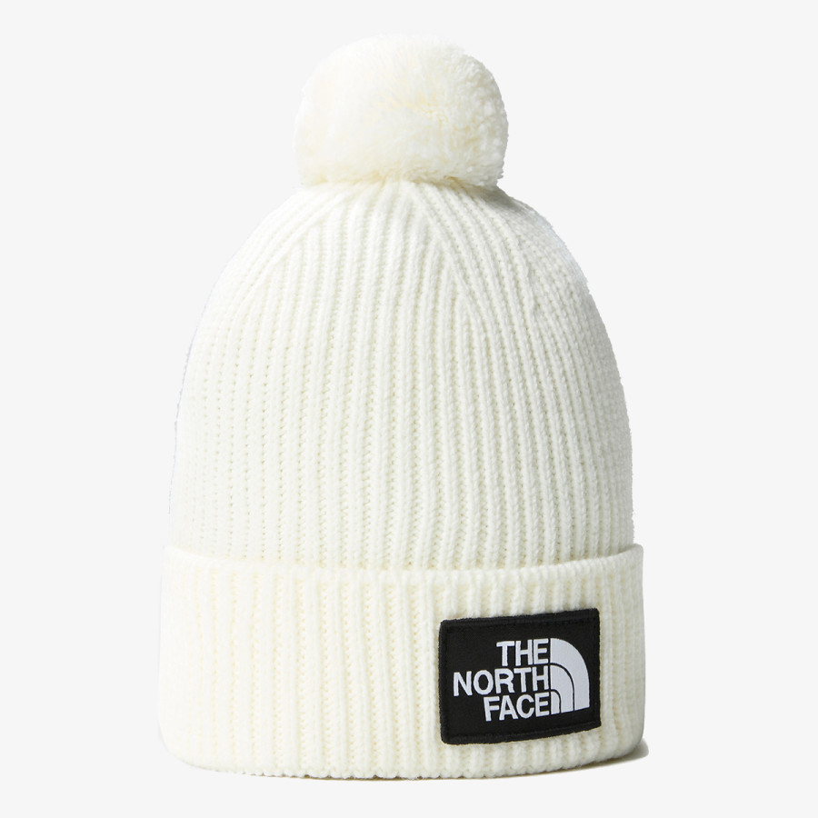 THE NORTH FACE TNF Logo Box Pom Beanie 