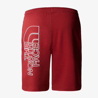 THE NORTH FACE M GRAPHIC SHORT LIGHT-EU IRON RED 