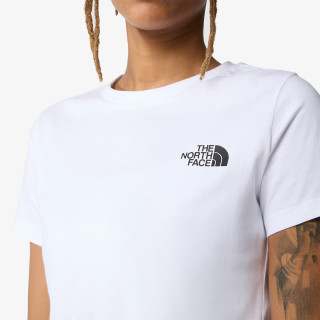 THE NORTH FACE W S/S REDBOX TEE TNF WHITE 