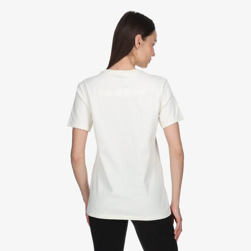 THE NORTH FACE W SS LOGO RMST RELAXED TEE 