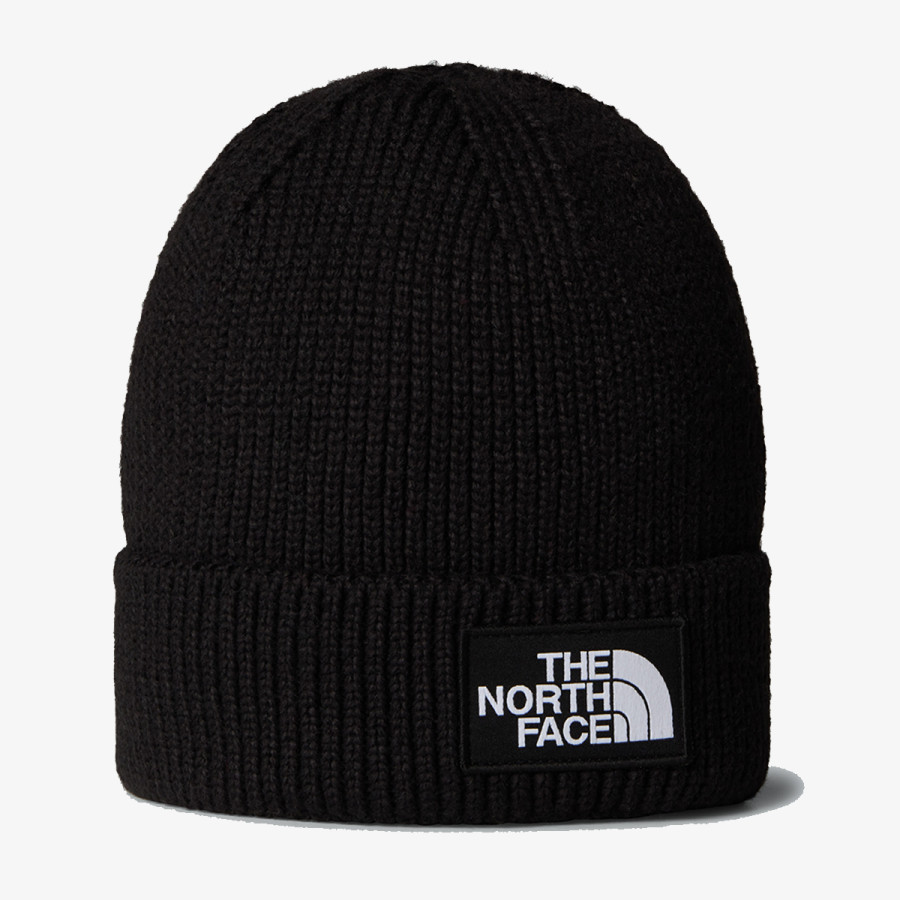 THE NORTH FACE TNF LOGO BOX CUFFED BEANIE 