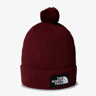 THE NORTH FACE TNF LOGO BOX POM BEANIE 