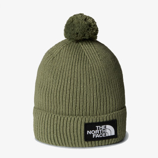 THE NORTH FACE TNF LOGO BOX POM BEANIE 