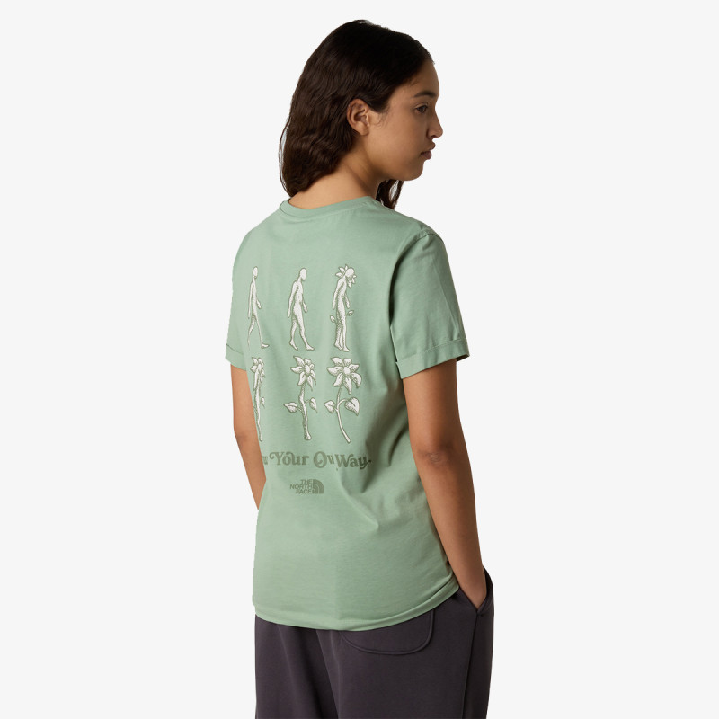 THE NORTH FACE W CONNECT RELAXED SS TEE-GRAPHIC 