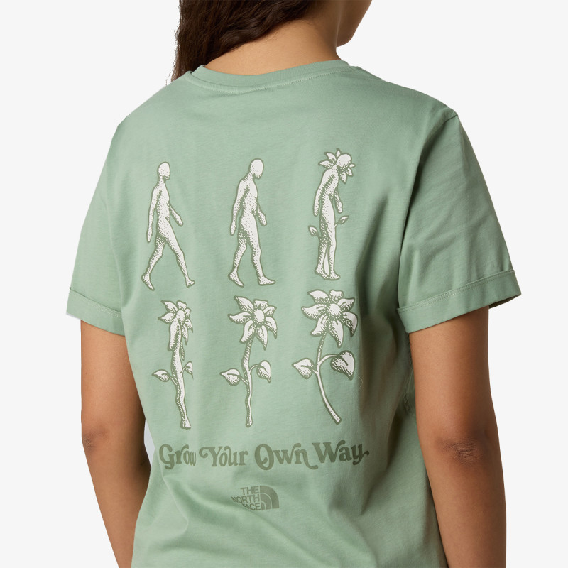 THE NORTH FACE W CONNECT RELAXED SS TEE-GRAPHIC 