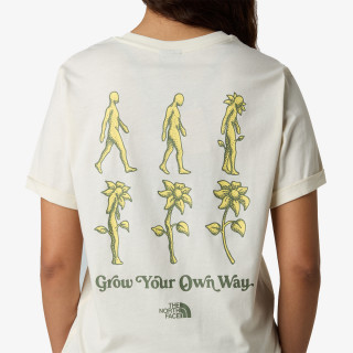 THE NORTH FACE W CONNECT RELAXED SS TEE-GRAPHIC 