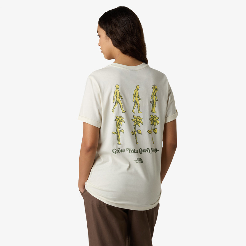 THE NORTH FACE W CONNECT RELAXED SS TEE-GRAPHIC 