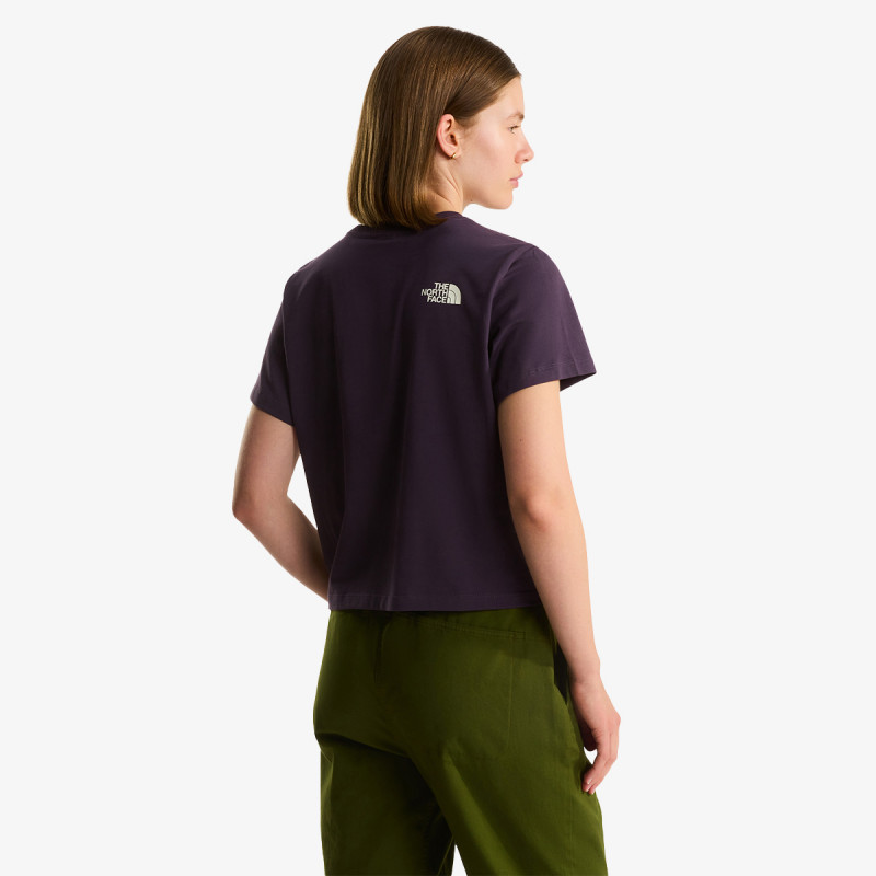 THE NORTH FACE FLORA EMBRO REGULAR SHORT SLEEVE TEE-G 