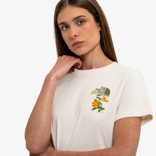 THE NORTH FACE FLORA EMBRO REGULAR SHORT SLEEVE TEE-G 