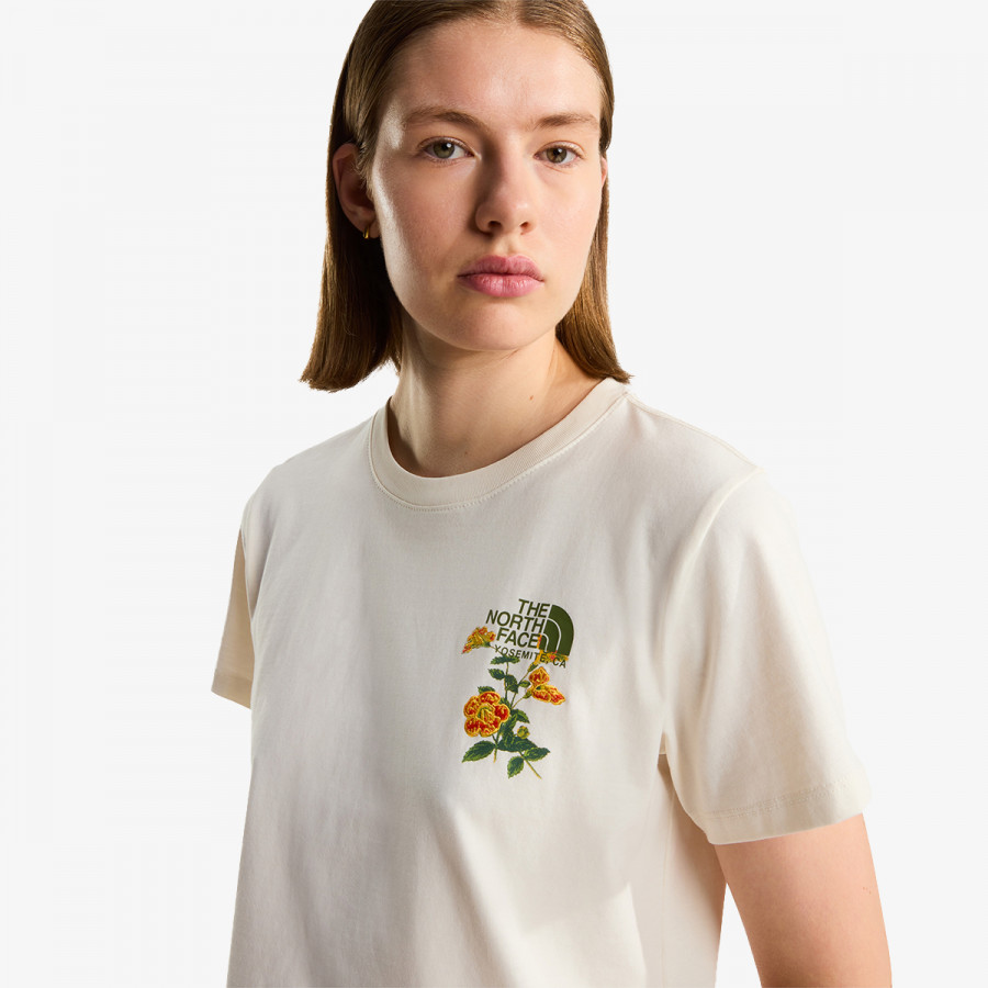 THE NORTH FACE FLORA EMBRO REGULAR SHORT SLEEVE TEE-G 