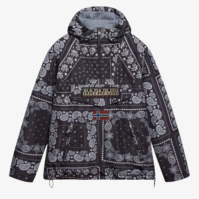 NAPAPIJRI RAINFOREST PKT PRT 2 BLACK AOP F5 