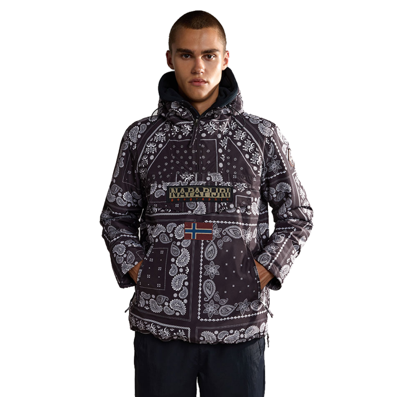 NAPAPIJRI RAINFOREST PKT PRT 2 BLACK AOP F5 