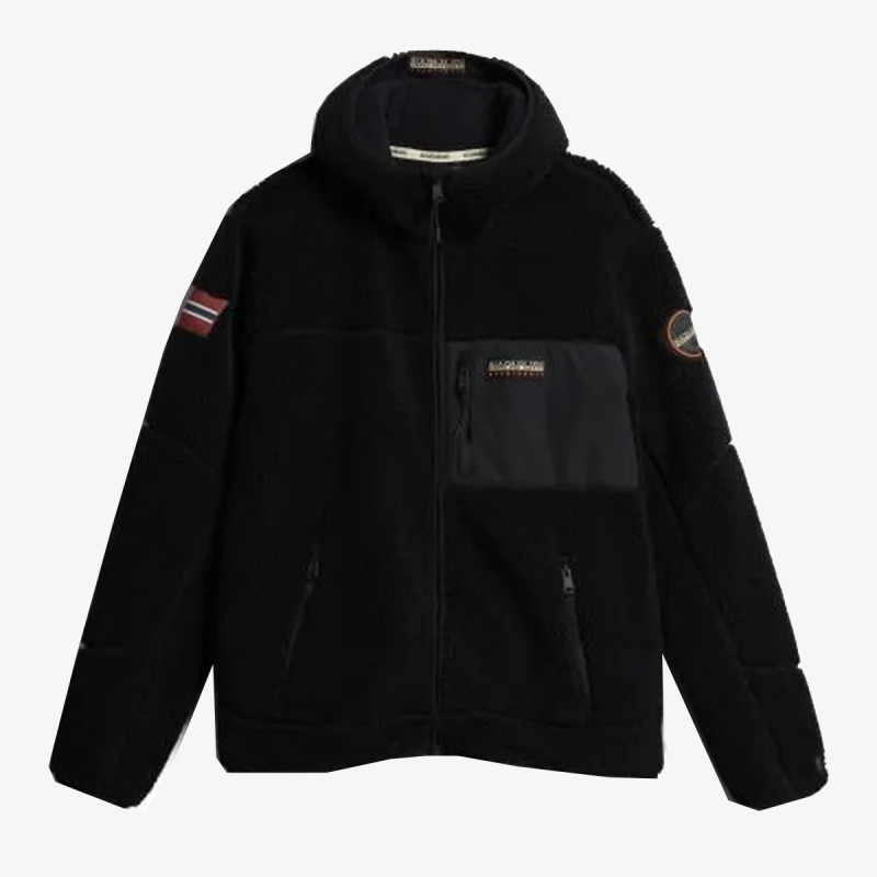 NAPAPIJRI YUPIK FZH 3 BLACK 041, Large 