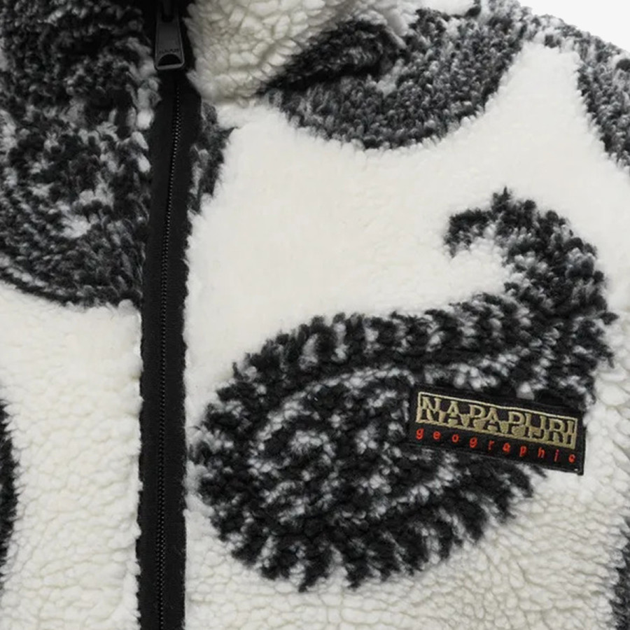 NAPAPIJRI T-HOLIDAY FZ FW23 PAISLEY FW7, Large 
