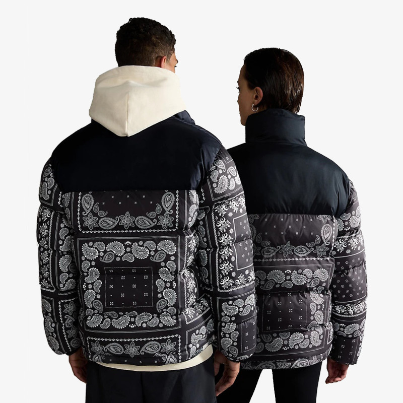 NAPAPIJRI A-HOLIDAY FW23 BLACK AOP F5P, X Large 