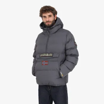 NAPAPIJRI RAINFOREST OP WI PUF H98 DARK GREY SOLID 
