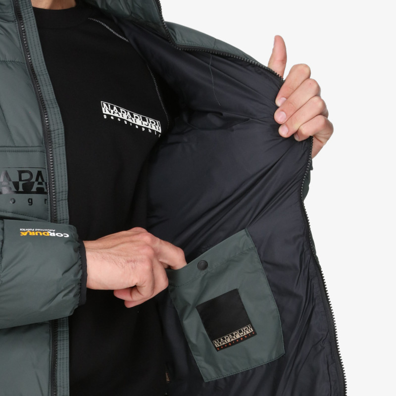 NAPAPIJRI RF PUFFER OPEN G1S GREEN URBAN 