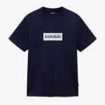 NAPAPIJRI S-BOX LOGO SS 176 BLU MARINE 