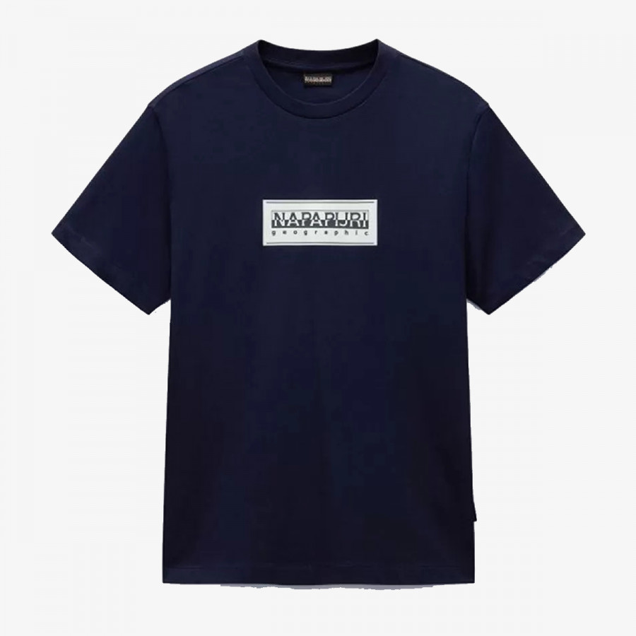 NAPAPIJRI S-BOX LOGO SS 176 BLU MARINE 