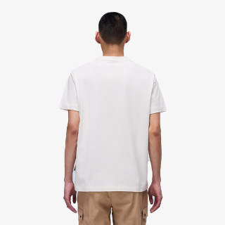 NAPAPIJRI S-BOX LOGO SS N1A WHITE WHISPER 