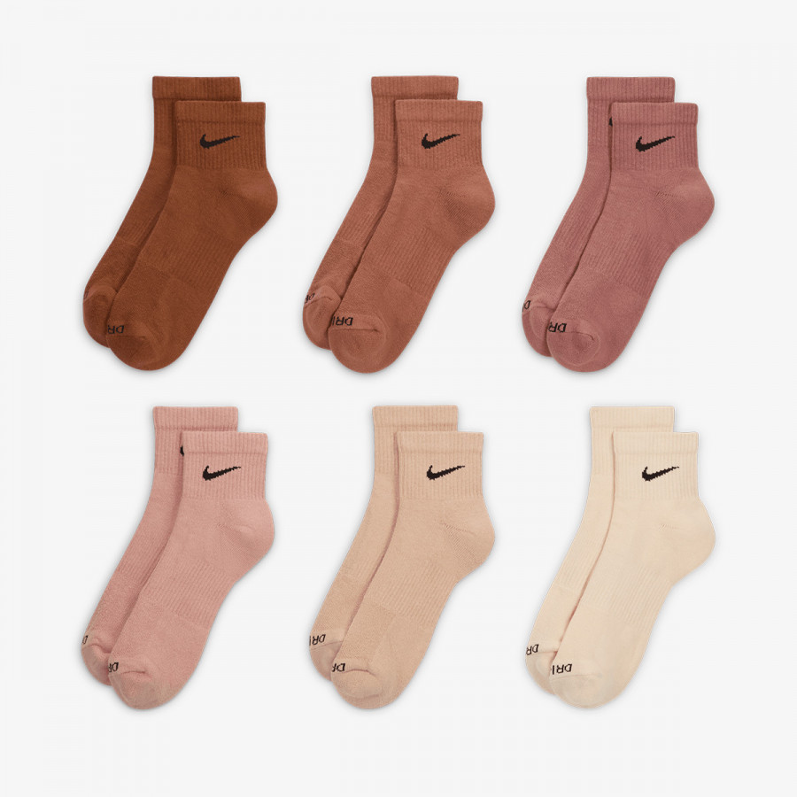 NIKE U NK EVERYDAY PLUS CUSH ANKLE 6PR - 132 
