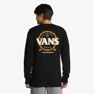 VANS VANS CHAIN LS TEE Black 