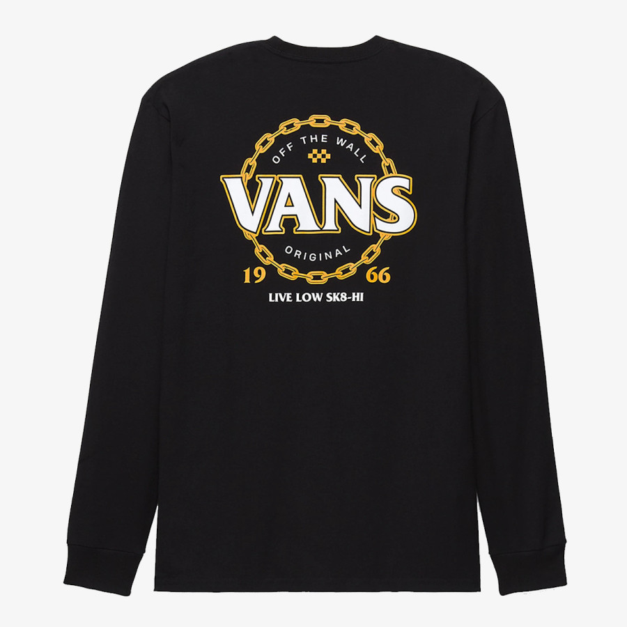 VANS VANS CHAIN LS TEE Black 