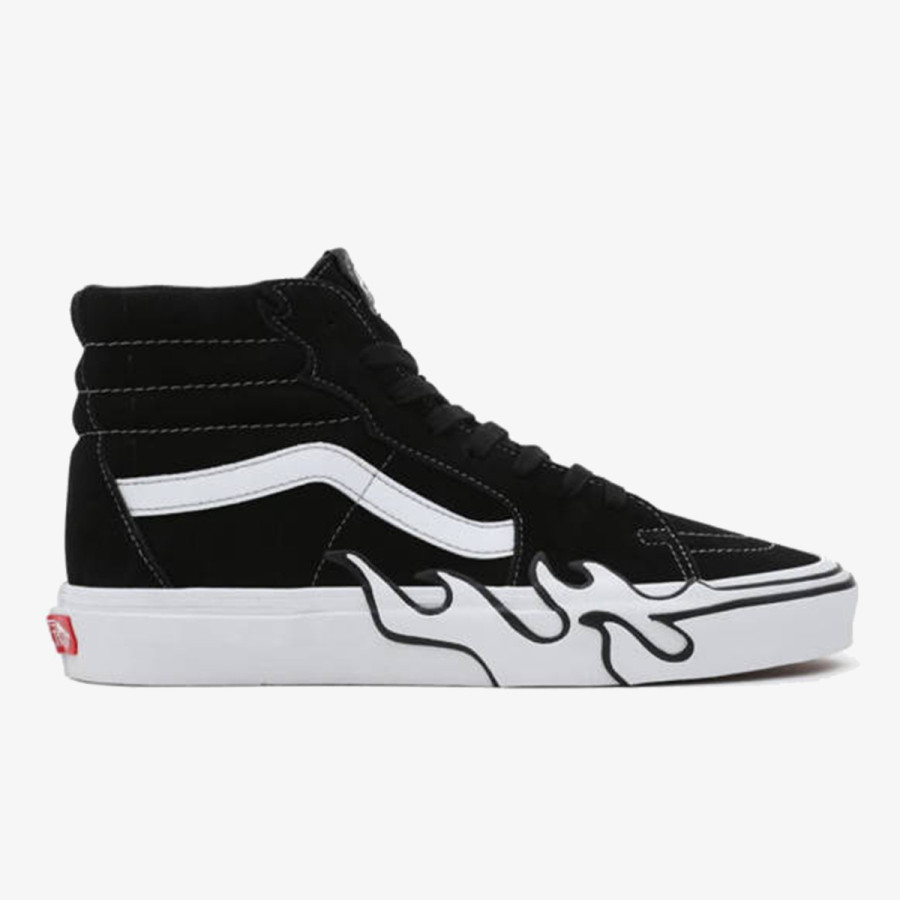 VANS UA SK8-Hi Flame SUED BLKWH 