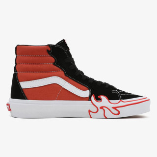 VANS A SK8-Hi Flame DKGRN 