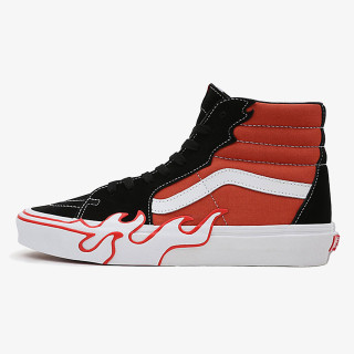 VANS A SK8-Hi Flame DKGRN 