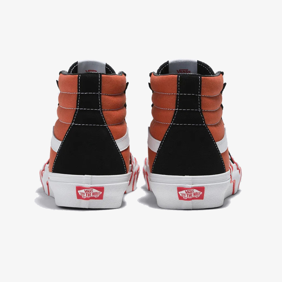 VANS A SK8-Hi Flame DKGRN 