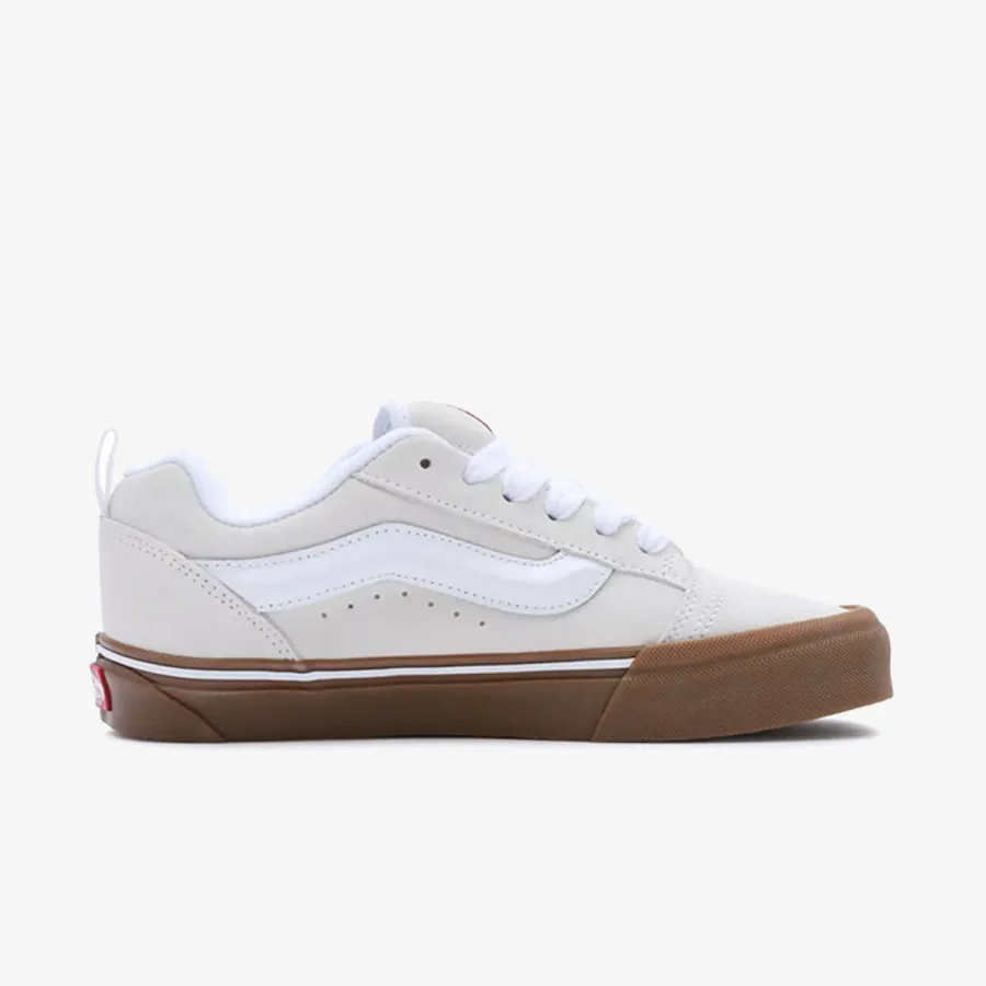 VANS Knu Skool White, 8.5, Medium 