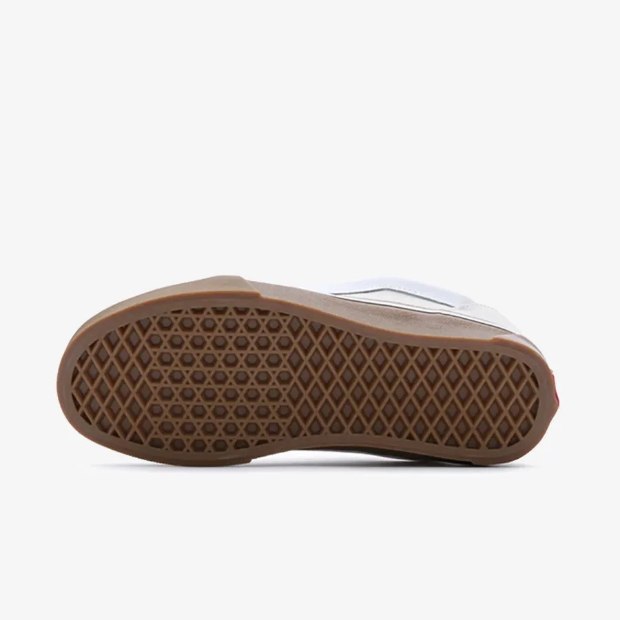 VANS Knu Skool White, 8.5, Medium 