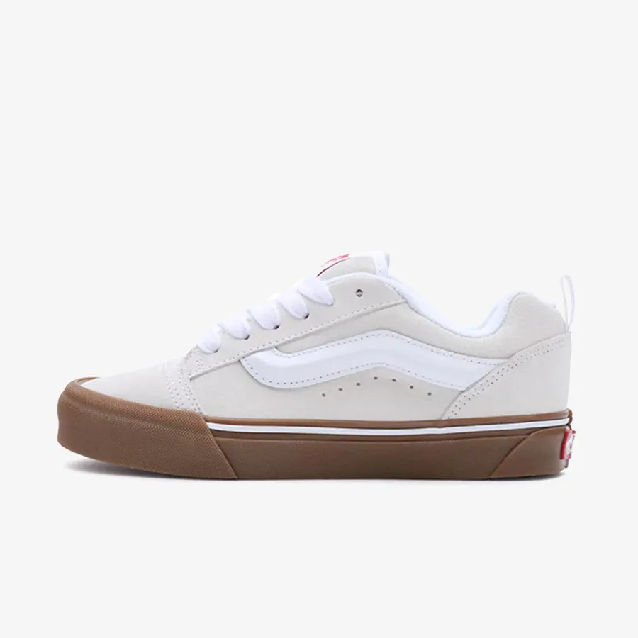 VANS Knu Skool White, 8.5, Medium 