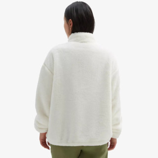 VANS PIONEER MOCK HALF ZIP DIGI WHITE, Small 