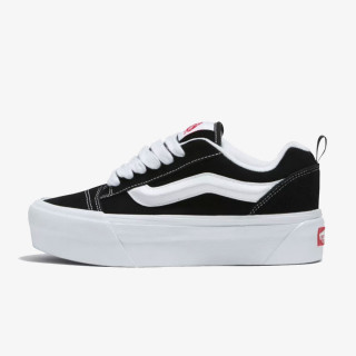 VANS Knu Stack Black/True Whit, 5.5, Medium 