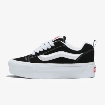 VANS Knu Stack Black/True Whit, 5.5, Medium 