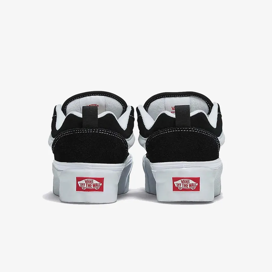 VANS Knu Stack Black/True Whit, 5.5, Medium 